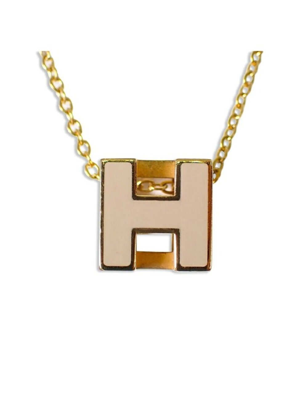 Hermes Cube Necklace